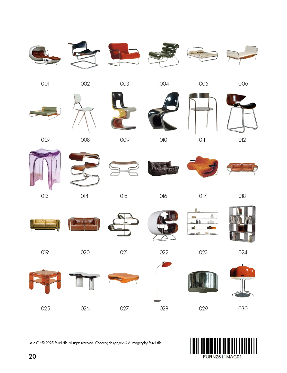 Furniture Magazine — back cover